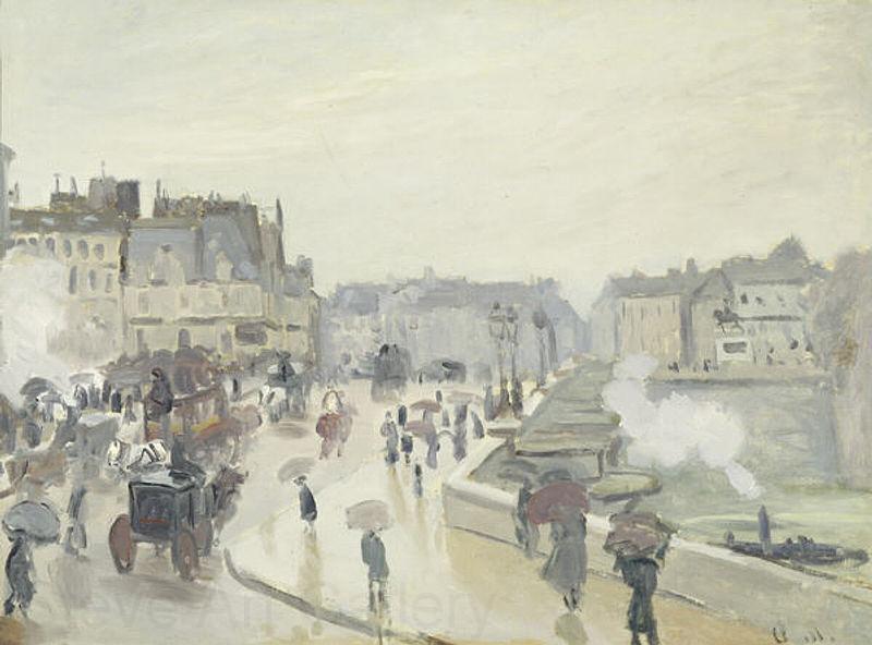 Claude Monet Le Pont Neuf France oil painting art